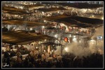 Jemaa El Fna in the Evening, Marrakech