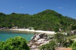 Beach at Crystal Bay in Koh Samui, Thailand