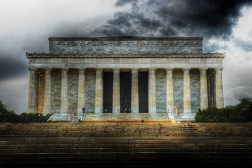 Photo of Lincoln Memorial in Washington DC 