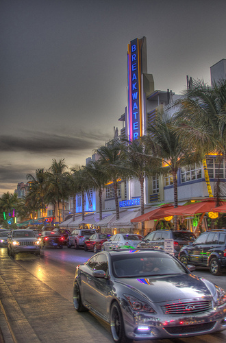 Photo of Ocean Drive, SoBe, Miami Beach