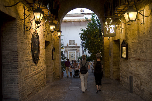 Calle de la Luna, The Juderìa, Córdoba, Andalusia