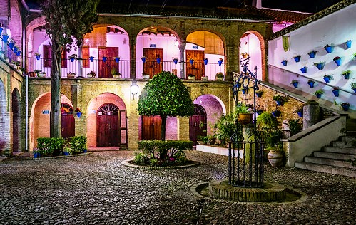 The Juderìa at Night, Córdoba, Andalusia