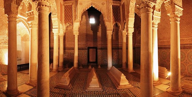 Tombeaux Saadiens, Marrakech, Morocco