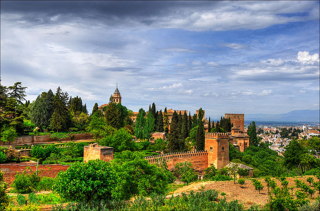 The Alhambra, Granada, Andalucia, Spain
