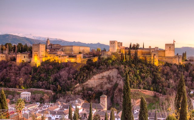 The Alhambra, Granada, Andalusia, Spain