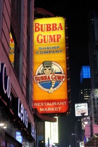 Il Ristorante Bubba Gump a New York