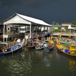 A storm approaching Thap Lamu