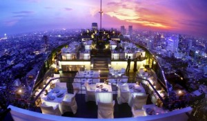 Impressive Vertigo and Moon Bar at Banyan Tree Hotel in Bangkok
