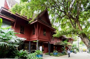 A Photo of Jim Thompson's House in Siam District, Bangkok
