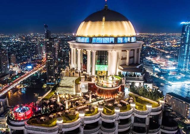 Sirocco Restaurant and Sky Bar, Lebua Hotel at State Tower, Bangkok, Thailand