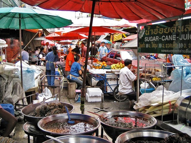 Street in Chinatown, Bangkok, Thailand