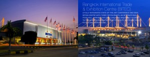 Two Photos of BITEC Bangkok International Trade & Exhibition Centre