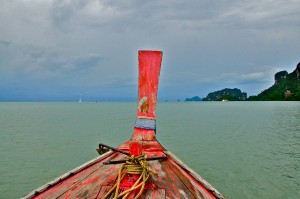 Aboard a Longtail Boat to Krabi