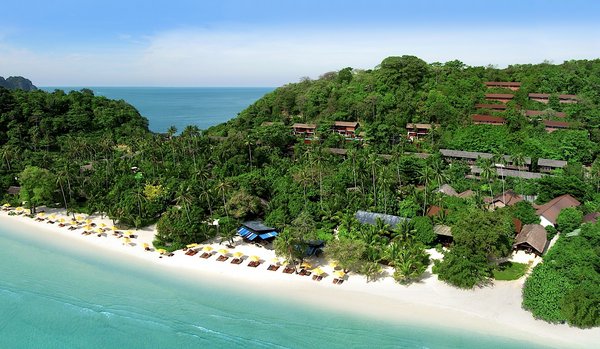 A Shot of Laem Thong Beach and Zeavola Resort, Phi Phi Island 