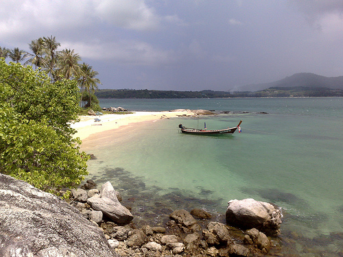 A Shot of Bon Island, South of Rawai, Phuket
