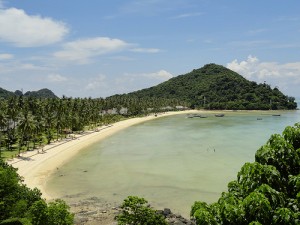A Shot of Lo Bakao Beach, Phi Phi Island