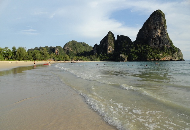 A Photo of Railay West Beach in Krabi, Thailand