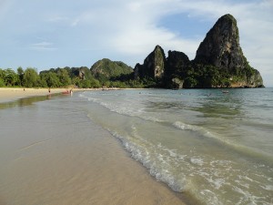A Shot of the Beach at Railay West, Krabi