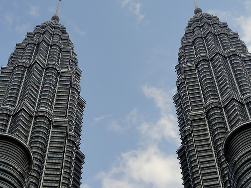 Photo of Petronas Towers in Kuala Lumpur, Malaysia 