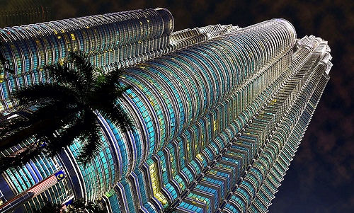 A Photo of Petronas Towers in Kuala Lumpur, Malaysia
