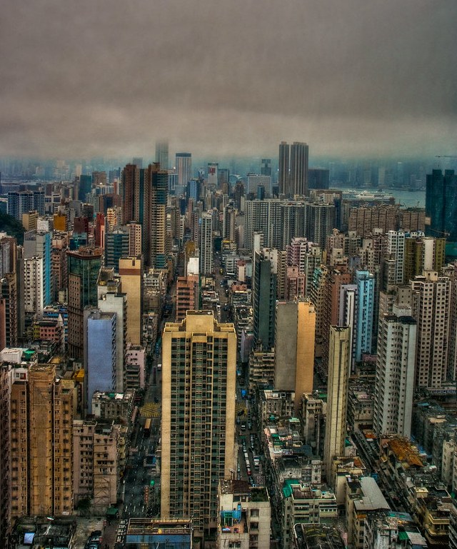 This is Kowloon, Hong Kong