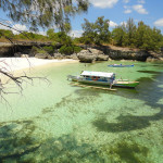 The beach of Pantai Liang Kareta in Pulau Pasi near Selayar Island in Sulawesi in Indonesia
