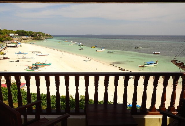 View of Main Beach of Bira from Anda Beach Hotel, Bira Beach, South Sulawesi, Indonesia