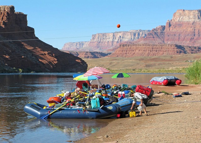 Lees Ferry Launch Ramp on the Colorado River in Grand Canyon NP, Arizona