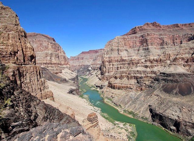The Colorado River from Whitmore Canyon Overlook, Grand Canyon National Park, Arizona