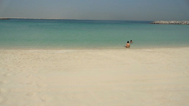 Clear Water! Al Mamzar Beach Park, North of the Creek, Dubai, United Arab Emirates