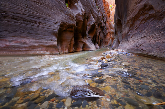 The Zion Narrows, Zion National Park, Utah