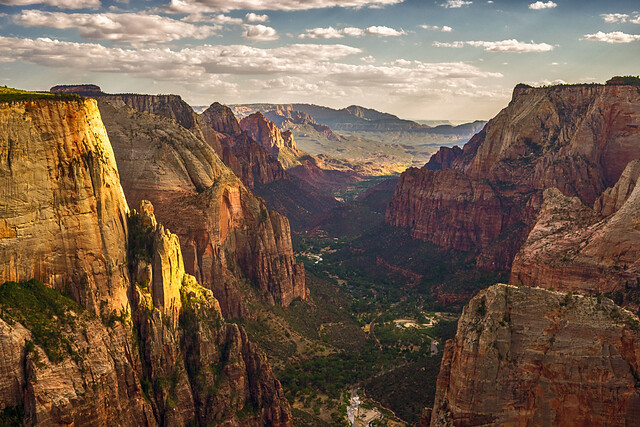 Zion Canyon from Observation Point, Zion National Park, Utah
