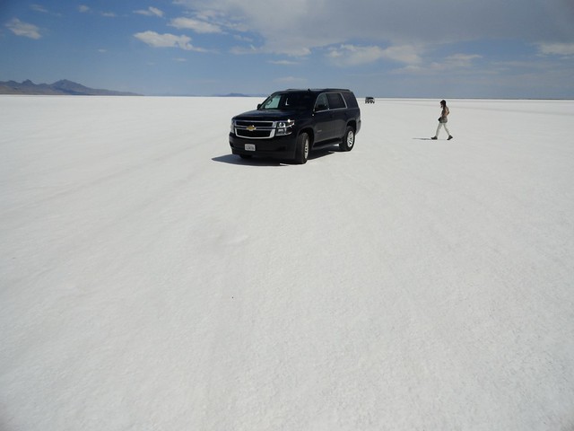 It is time to Leave! Bonneville Salt Flats, Utah