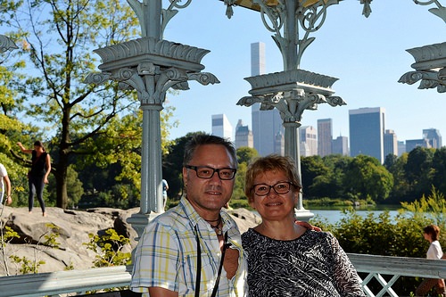 New York dal Ladies Pavilion a Central Park