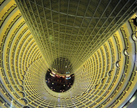 Atrium, Jin Mao Tower, Pudong, Shanghai
