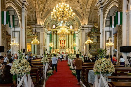 Interior, San Agustin Church, Intramuros, Manila, Philippines