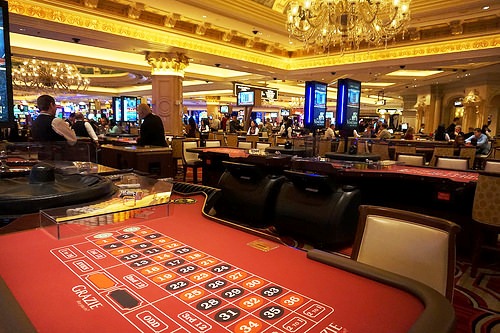 Roulette Table, Venetian, Las Vegas, Nevada, USA