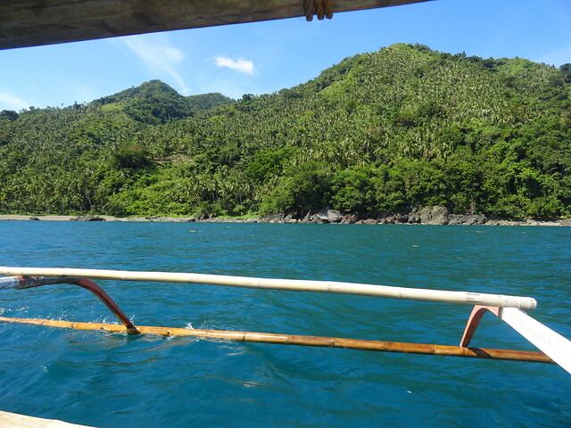 Boat from Sabang Port to Guijalo Port, Caramoan Peninsula, Camarines Sur, Philippines