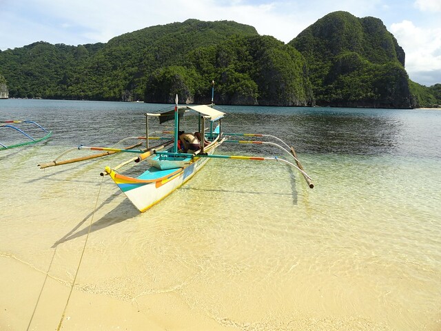 Minalahos Island in front of Gota Beach, Caramoan Peninsula, Camarines Sur, Philippines