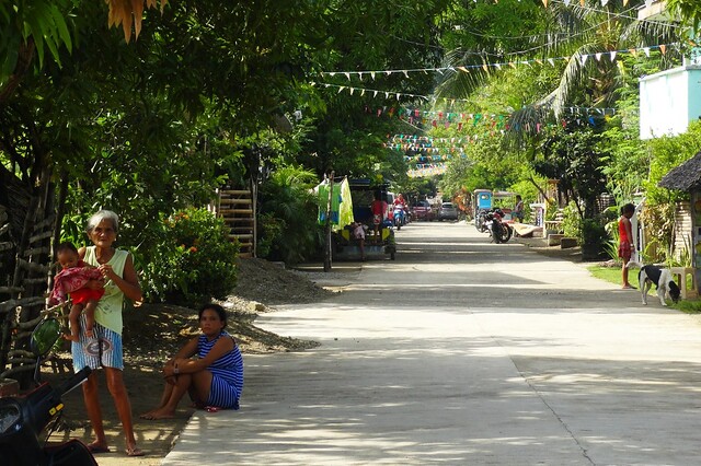 Paniman Main Street, Caramoan Peninsula, Camarines Sur, Philippines