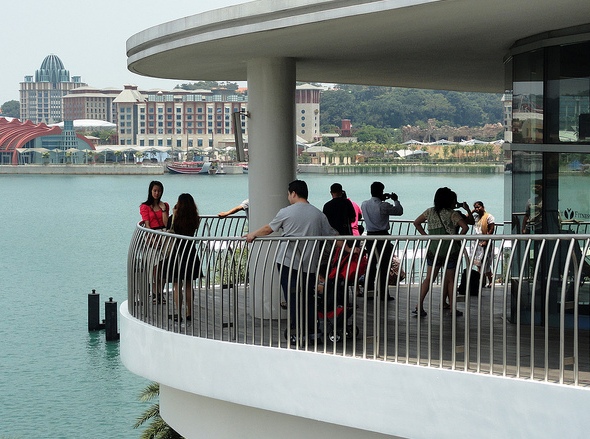 View of Sentosa from VivoCity, Harbourfront, Singapore
