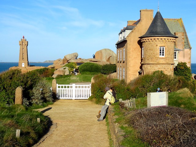 Sentier des Douaniers, Ploumanac'h, Côtes-d'Armor, Bretagne, France