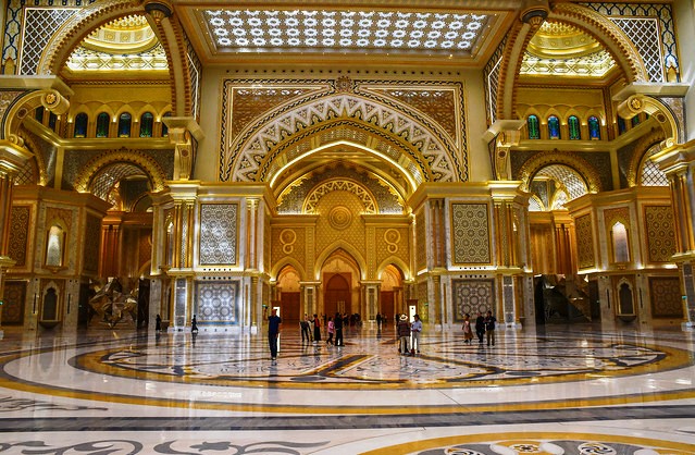 Main Hall of Qasr Al Watan, Abu Dhabi, UAE