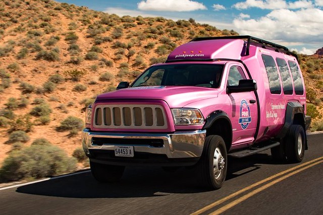 Pink Adventure 4WD, Fly, Float Combo Grand Canyon West Tour: the Special Tour Trekker