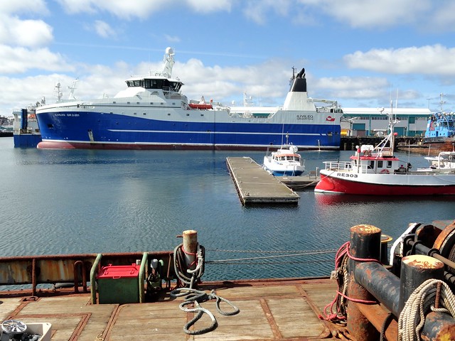 Greenland based Fishing Vessel at Reykjavík Port, Reykjavík, Iceland