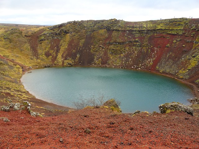Kerið Volcanic Crater Lake, Golden Circle, Iceland