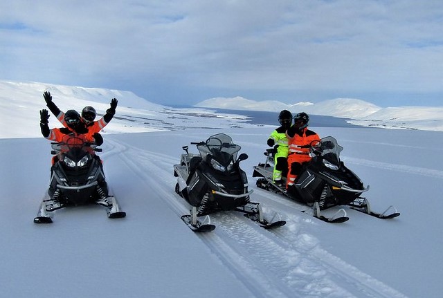 Snowmobile Tour with Extreme Icelandic Adventures, Akureyri, North Iceland
