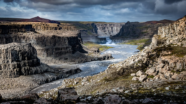 Jökulsárgljúfur Canyon, near Dettifoss, North-east Iceland