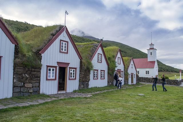 The Old Farmhouse Laufas, Akureyri Fjord, North Iceland