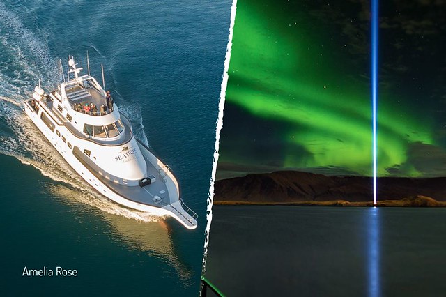 Northern Lights Cruise from Reykjavík: the Aurora Borealis from Aboard a Luxury Yacht